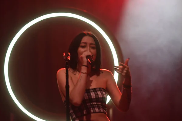 Noah Cyrus Lors Première Tournée Produit Beacham Orlando Floride Septembre — Photo