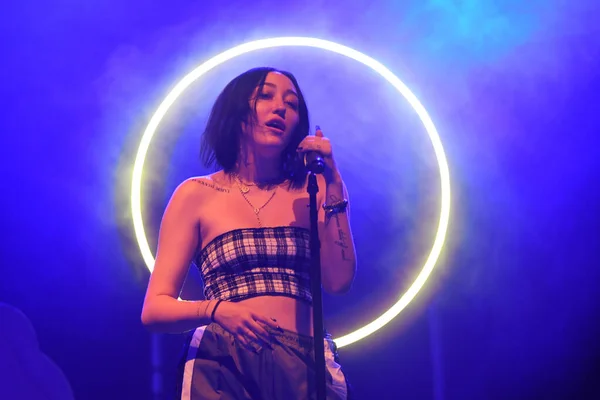 Noah Cyrus Első Turnéján Előadások Beacham Orlando Florida Szeptember 2018 — Stock Fotó