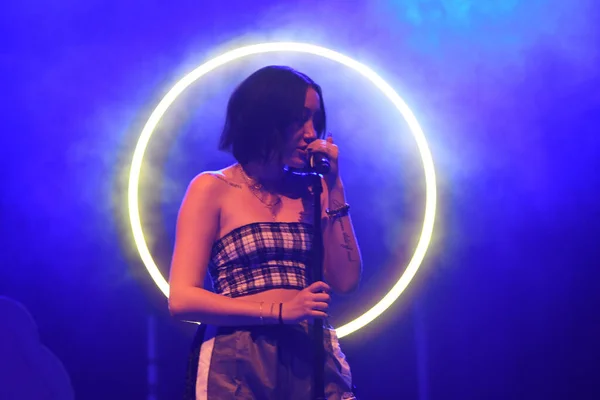 Noah Cyrus Haar Eerste Tournee Treedt Het Beacham Orlando Florida — Stockfoto