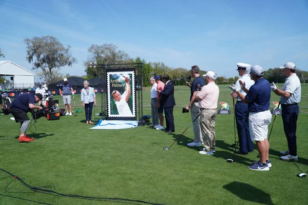 Wydarzenie Inauguracyjne Podczas Konkursu Arnold Palmer Invitational 2020 Bay Hill — Zdjęcie stockowe