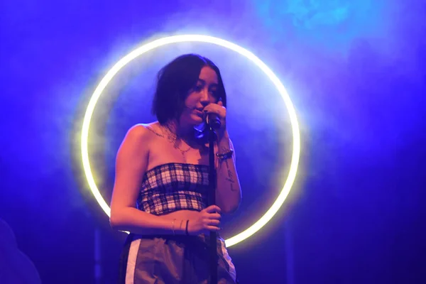 Noah Cyrus Haar Eerste Tournee Treedt Het Beacham Orlando Florida — Stockfoto