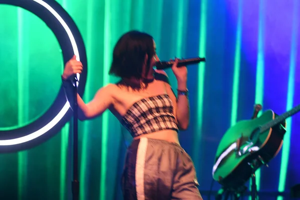 Noah Cyrus Haar Eerste Tour Treedt Het Beacham Orlando Florida — Stockfoto