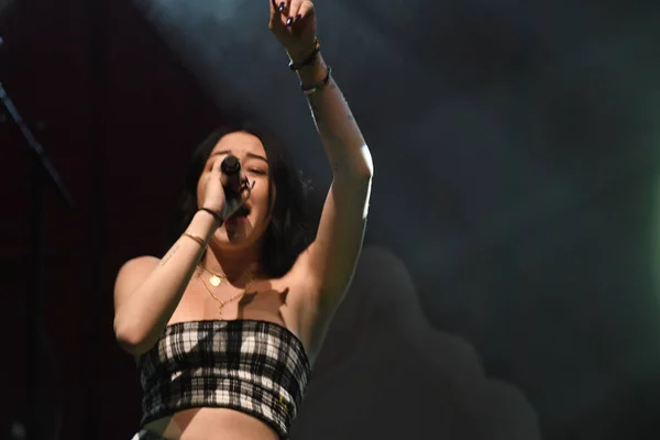 Noah Cyrus Haar Eerste Tournee Treedt Het Beacham Orlando Florida — Stockfoto