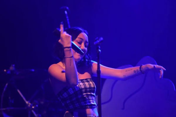 Noah Cyrus Haar Eerste Tournee Treedt Het Beacham Orlando Florida — Stockfoto