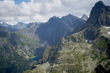 Tatra Dağları 'nın güzel yaz manzarası