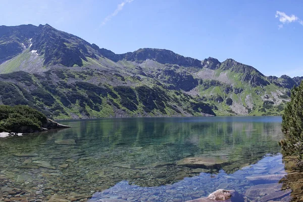 Vacker Sommar Utsikt Tatrabergen — Stockfoto