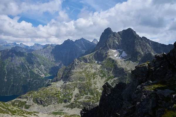 Tatra Dağları Nın Güzel Yaz Manzarası — Stok fotoğraf