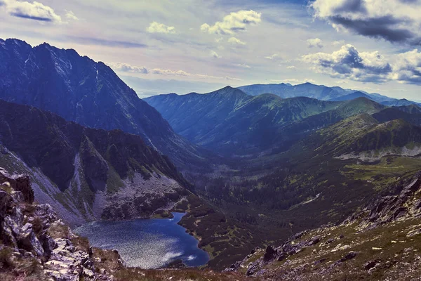 塔特拉山美丽的夏景 — 图库照片