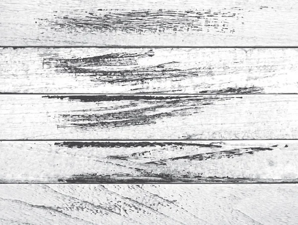 Weiße Holzplanken Vektorhintergrund Textur — Stockvektor