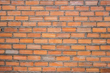 Bina tuğla duvar inşaatı