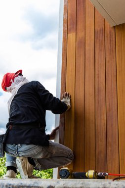 Elyaf çimento Pano duvar dış tarafını erkekler yapı