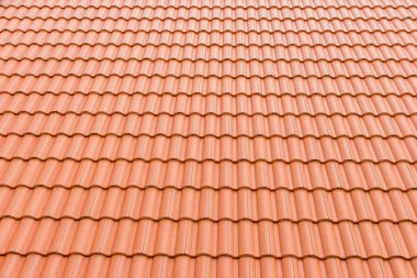 Binanın inşaat çatı döşeme beton ev. turuncu renk