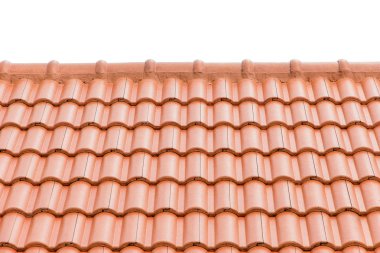 Binanın inşaat çatı döşeme beton ev. turuncu renk