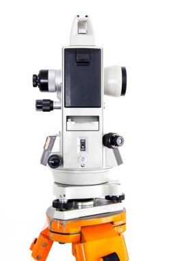 kesici takımlar için ölçme dijital ekipman anket. Beyaz arka plan üzerinde izole