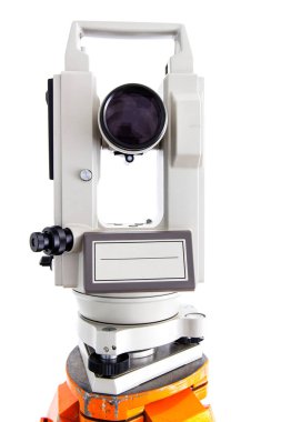 kesici takımlar için ölçme dijital ekipman anket. Beyaz arka plan üzerinde izole