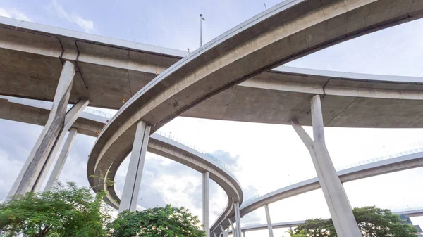 Industry Construction Picture Image Bridge Bhumibol Bridge Bangkok Thailand — Stock Photo, Image