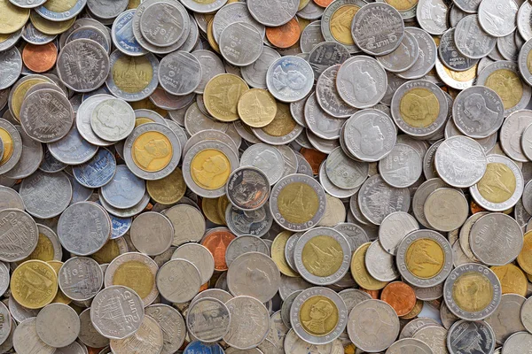 arka plan iş kavramı Tay madeni para, bakır Tay sikke