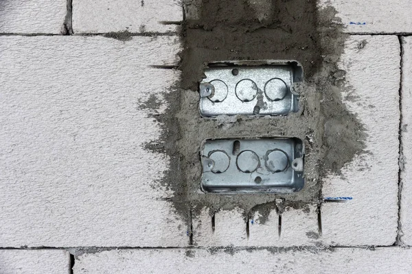 Sanayi elektrik blok duvar desteğinde