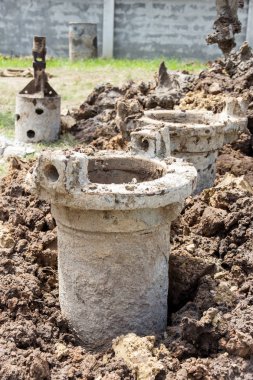 Sanayi Sitesi inşaat makine yığın sondaj