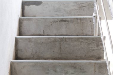 İnşaat beton merdiven yapım işleri.