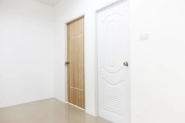 Empty room and door in a modern house