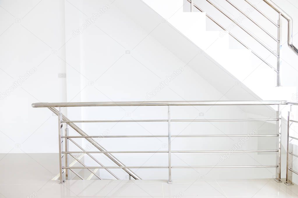 architecture home interior design staircase stainless steel handrails