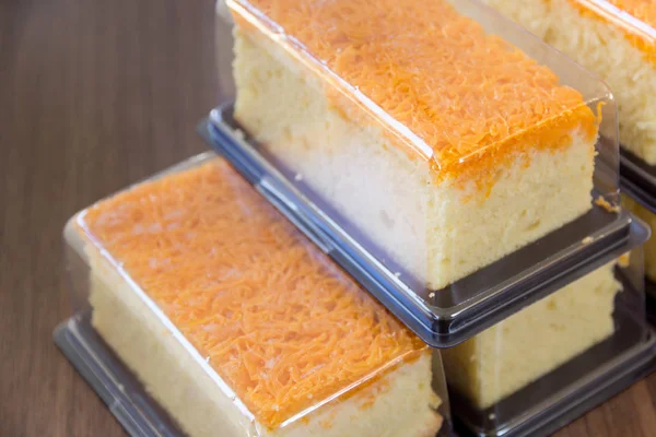 Thai Four Gateau Mousseline Fils Foi Tong Gateau Photographie Kasipat C