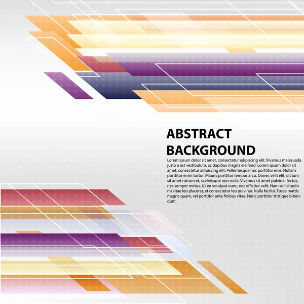 Abstrakter Hintergrund Bunt Grafik Design Geometrischer Vektor — Stockvektor