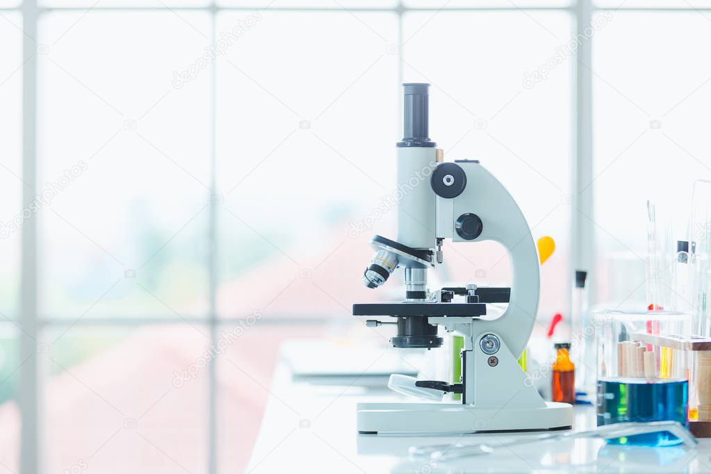Laboratory equipment,Microscope Science Lap Background