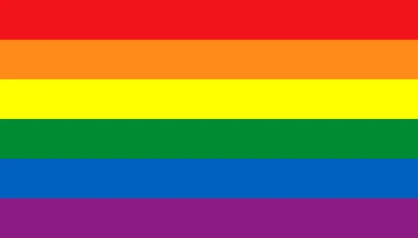 Hbtq Flag Texture Hires Hbtq Flagga Eller Rainbow Stolthet Flagga — Stockfoto