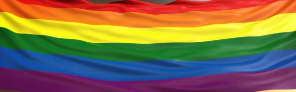 Hbtq Flag Texture Hires Hbtq Flagga Eller Rainbow Stolthet Flagga — Stockfoto