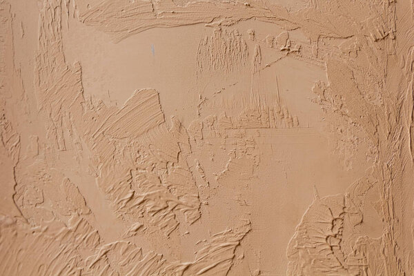 Текстура. Штукатурка на стене. Терракотовые. Фон. Инсульты.