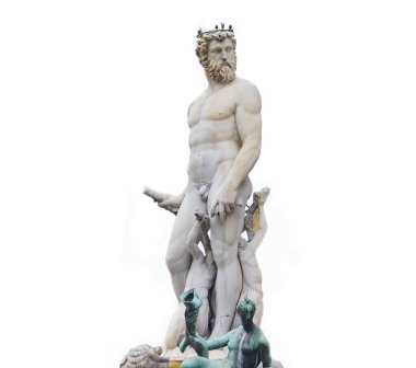 Floransa 'nın simgeleri. İtalya. İtalya sokaklarında yürüyorum