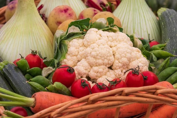 Légumes Légumes Frais Bio Close — Photo