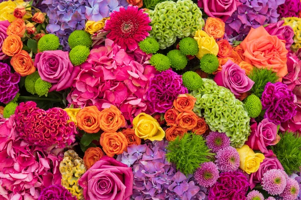 Piękny Bukiet Kwiatów — Zdjęcie stockowe