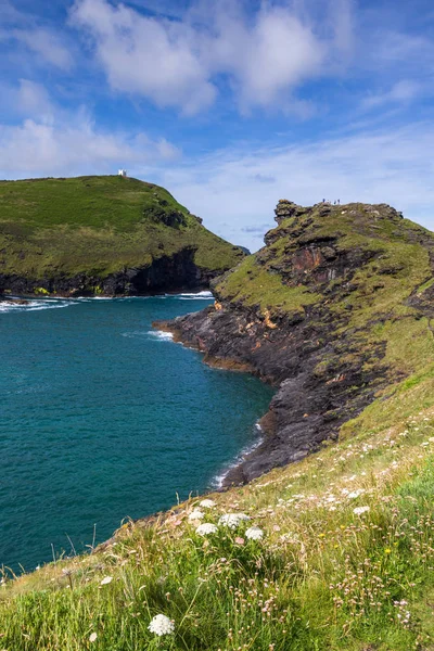 Boscastle nord kornwall — Stockfoto