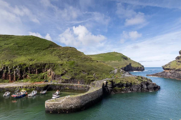 Boscastle Cornovaglia settentrionale — Foto Stock