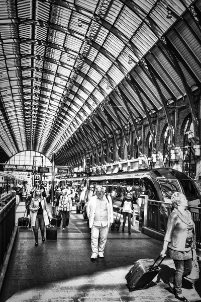 Bahnhof London King 's Cross — Stockfoto