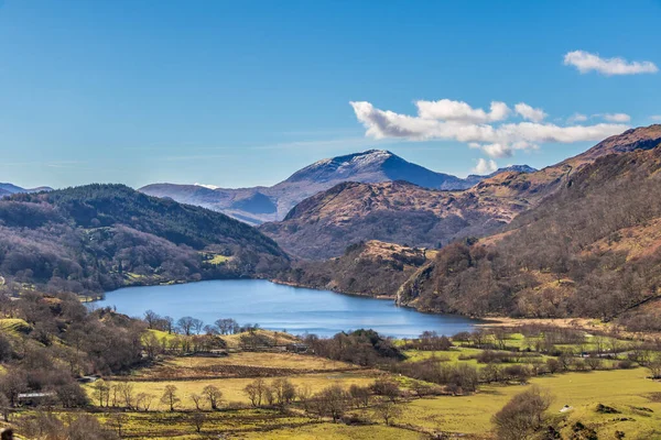 Krásná Krajina Národního Parku Snowdonia Wales — Stock fotografie