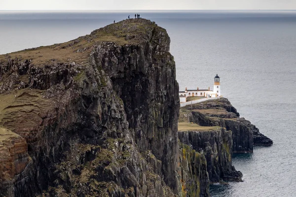 Острів Neist Point Lighthouse Isle Skye Scotland — стокове фото