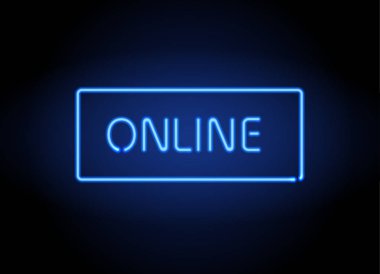 Neon parlayan ok işaretçi