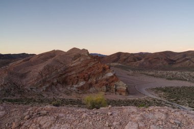 Kern county Red Rock Canyon State Park gösteren görüntü, Kaliforniya. Bu bölge yakınlığı nedeniyle Mojave Çölü'nde popüler bir yerdir