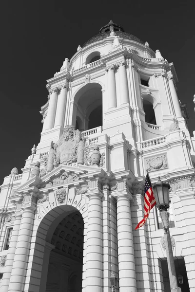 View Iconic Pasadena City Hall Los Angeles County Building Listed — Stock Photo, Image