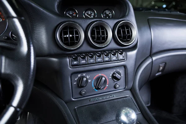 Close Ferrari 550 Maranello Interior — Stock Photo, Image