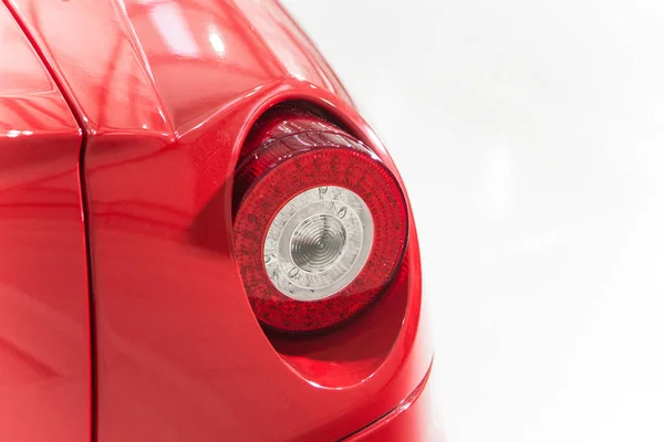 Close Red Car Rear Light — Stock Photo, Image