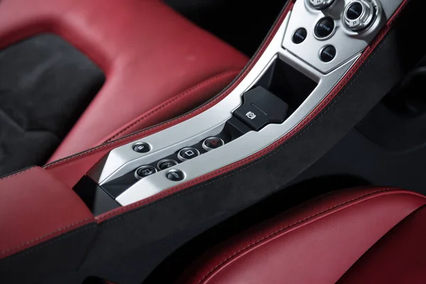 Luxury Sports Car Buttons — Stock Photo, Image