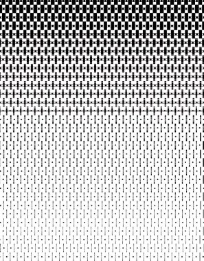 Geometrik şablon arkaplanı olan moda tasarımı..