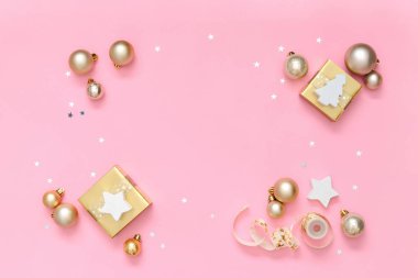 Tebrik metni için boş alan içeren Noel arka planı