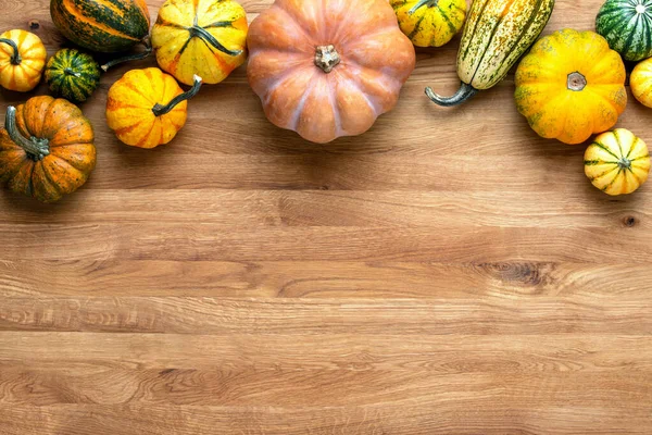 Herbst-Grußkarte oder Hintergrund mit Leerzeichen für einen Text — Stockfoto