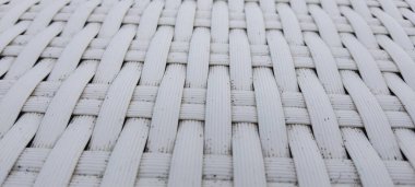 Örülmüş bambu çitin dokusu